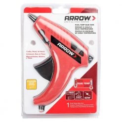 Dual Temp Glue Gun by Arrow -Porter-Cable Sales Shop arrow adhesives tape gt80dt c3 1000