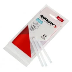 0.25 oz. All-Purpose Clear Mini Glue Sticks (24-Pack) by Arrow -Porter-Cable Sales Shop arrow adhesives tape mg24 4 4f 1000