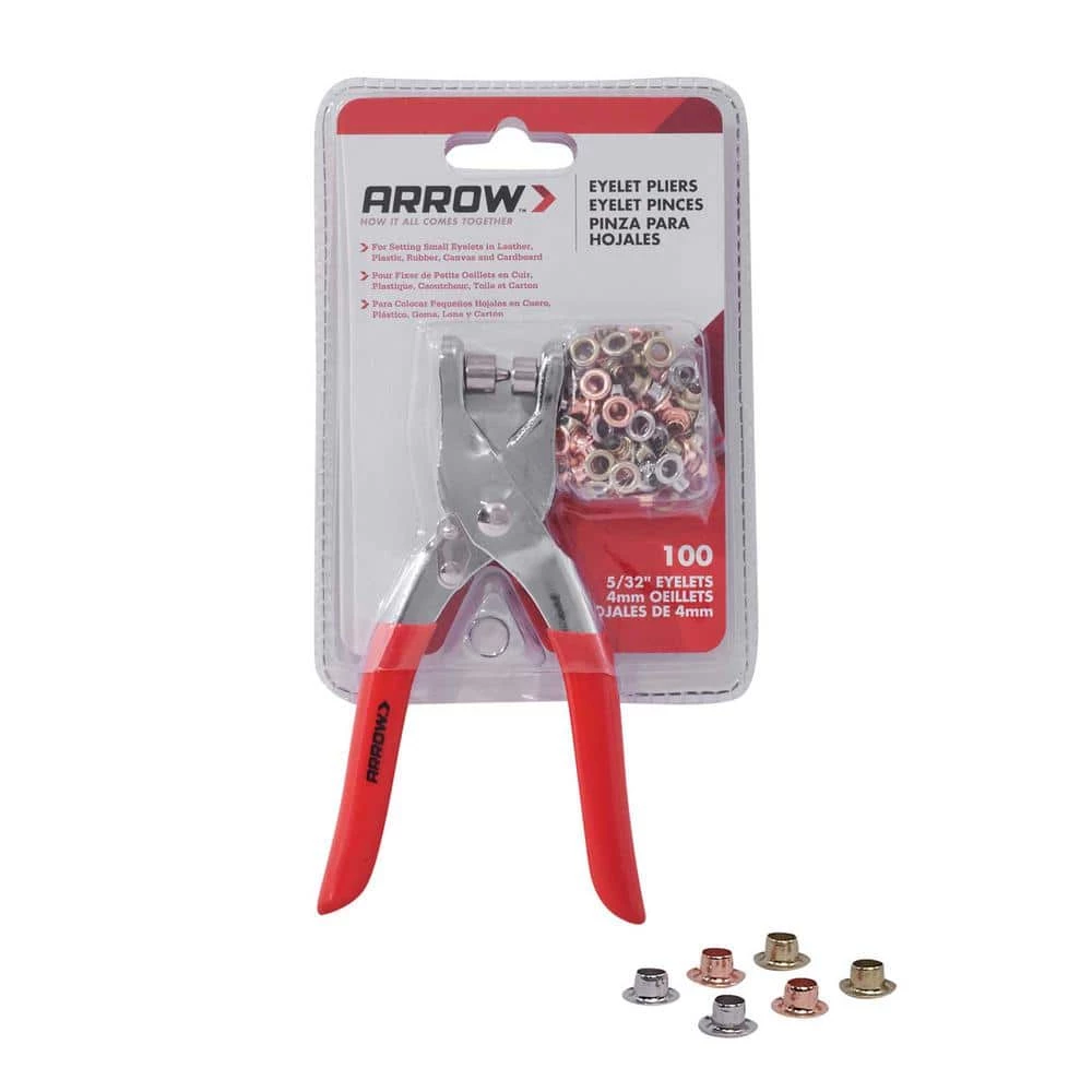 Eyelet Plier with 5/32 in. Eyelets (100-Piece) by Arrow 9 Eyelet Plier with 5/32 in. Eyelets (100-Piece) by Arrow - Image 7