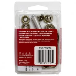 Snap Fastener Kit (6-Sets) by Arrow -Porter-Cable Sales Shop arrow grommets gsfk6 4f 1000