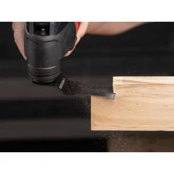 1-3/8 in. Titanium Coated Bi-Metal Oscillating Tool Blade (2-Pack) by Arrow -Porter-Cable Sales Shop arrow oscillating tool attachments osc125wm 2a 40 1000