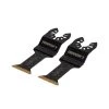 1-3/8 in. Titanium Coated Bi-Metal Oscillating Tool Blade (2-Pack) by Arrow