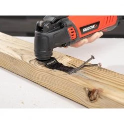 1-3/8 in. Titanium Coated Bi-Metal Oscillating Tool Blade (2-Pack) by Arrow -Porter-Cable Sales Shop arrow oscillating tool attachments osc125wm 2a a0 1000