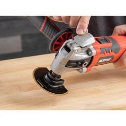 3-1/2 in. Bi-Metal Titanium-Coated Flush Cut Oscillating Tool Blade by Arrow -Porter-Cable Sales Shop arrow oscillating tool attachments osc35ca 1d 1000