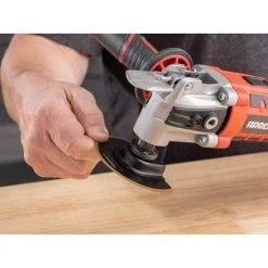 3-1/2 in. Bi-Metal Titanium-Coated Flush Cut Oscillating Tool Blade by Arrow -Porter-Cable Sales Shop arrow oscillating tool attachments osc35ca a0 1000