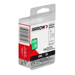 Medium Rivets by Arrow -Porter-Cable Sales Shop arrow rivets rms1 8ip fa 1000