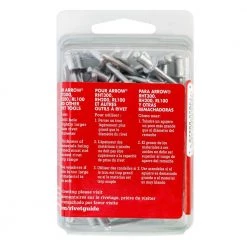 3/16 in. x 1/8in. Aluminum Rivets (50-Pack) by Arrow -Porter-Cable Sales Shop arrow rivets rsa3 16ip 4f 1000
