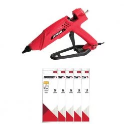 GT300 Professional High-Temp Glue Gun with 60-Pack AP10-4 All-Purpose Glue Sticks by Arrow -Porter-Cable Sales Shop arrow specialty hand tools 843631130643 c3 1000