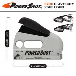 PowerShot 5700 Forward Action Staple Gun by Arrow -Porter-Cable Sales Shop arrow staple guns 5700 a0 1000