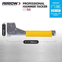 HT50 Professional Hammer Tacker by Arrow 30 HT50 Professional Hammer Tacker by Arrow -Porter-Cable Sales Shop arrow staple guns ht50p d4 1000
