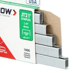 1/4 in. Leg x 7/16 in. Crown 21-Gauge Galvanized Steel Staples (1,000-Pack) by Arrow -Porter-Cable Sales Shop arrow staples 21450 a0 1000
