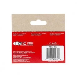 T-25 1/4 in. x 3/8 in. Gray Galvanized 18-Gauge Steel Staples for Category 5 and Telephone Wiring (1,100-Pack) by Arrow -Porter-Cable Sales Shop arrow staples 256 1f 1000