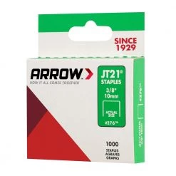 3/8 in. Leg x 7/16 in. Crown Galvanized Steel Staples (1,000-Pack) by Arrow -Porter-Cable Sales Shop arrow staples 27650 44 1000