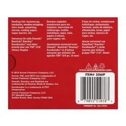 T50 3/8 in. Leg x 3/8 in. Crown Galvanized Steel Staples (5,000-Pack) by Arrow 16 T50 3/8 in. Leg x 3/8 in. Crown Galvanized Steel Staples (5,000-Pack) by Arrow -Porter-Cable Sales Shop arrow staples 506ip 1f 1000