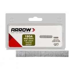5/8 in. Brad Nails (1000-Pack) by Arrow -Porter-Cable Sales Shop arrow staples bn1810cs 4 1f 1000
