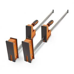 Steel 31 in. Parallel Clamp (Set of 2) by BORA