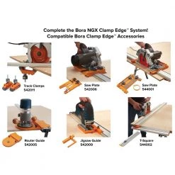 NGX 24 in. Clamp Edge Saw Guide by BORA -Porter-Cable Sales Shop bora clamps 544024 66 1000