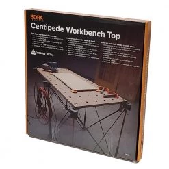 610 mm x 1,220 mm MDF Centipede Workbench Top for Sawhorse with 20 mm Dog Holes by BORA -Porter-Cable Sales Shop bora garage cabinet accessories ck22tm 1d 1000