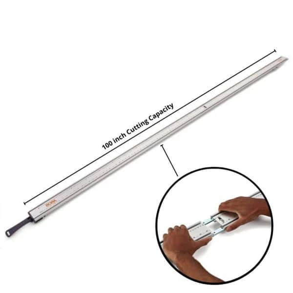 WTX 24 in. and 50 in. Clamp Edges with 50 in. Extension with Connectors and Saw Plate by BORA 8 WTX 24 in. and 50 in. Clamp Edges with 50 in. Extension with Connectors and Saw Plate by BORA - Image 6