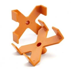 2 x 4 X-Cup Support Bracket 2-Piece Set for Centipede Work Stands by BORA