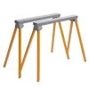 36 in. Steel Folding Metal Sawhorse (1-Pair) by BORA