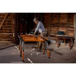 30 in. to 36 in. Steel Speed Horse XT Adjustable Height Sawhorse with Auto Release Legs (2-Pack) by BORA -Porter-Cable Sales Shop bora saw horses pm 4550t 4f 1000