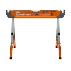 30 in. to 36 in. Steel Speed Horse XT Adjustable Height Sawhorse with Auto Release Legs (2-Pack) by BORA -Porter-Cable Sales Shop bora saw horses pm 4550t 66 1000