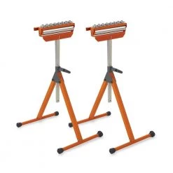 27 in. to 43-3/4 in. Tri-Function Pedestal Roller Stand (2-Pack) by BORA