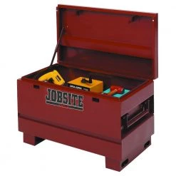 Heavy-Duty 24 in. W x 48 in. D x 27.5 in. H Brown/Tan Steel Jobsite Box by Delta -Porter-Cable Sales Shop brown tan delta jobsite boxes 637990 77 1000