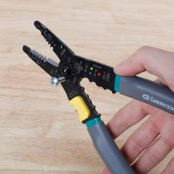 8 in Wire Stripper with NM Ripper by Commercial Electric -Porter-Cable Sales Shop commercial electric all trades specialty pliers ce191103 44 1000