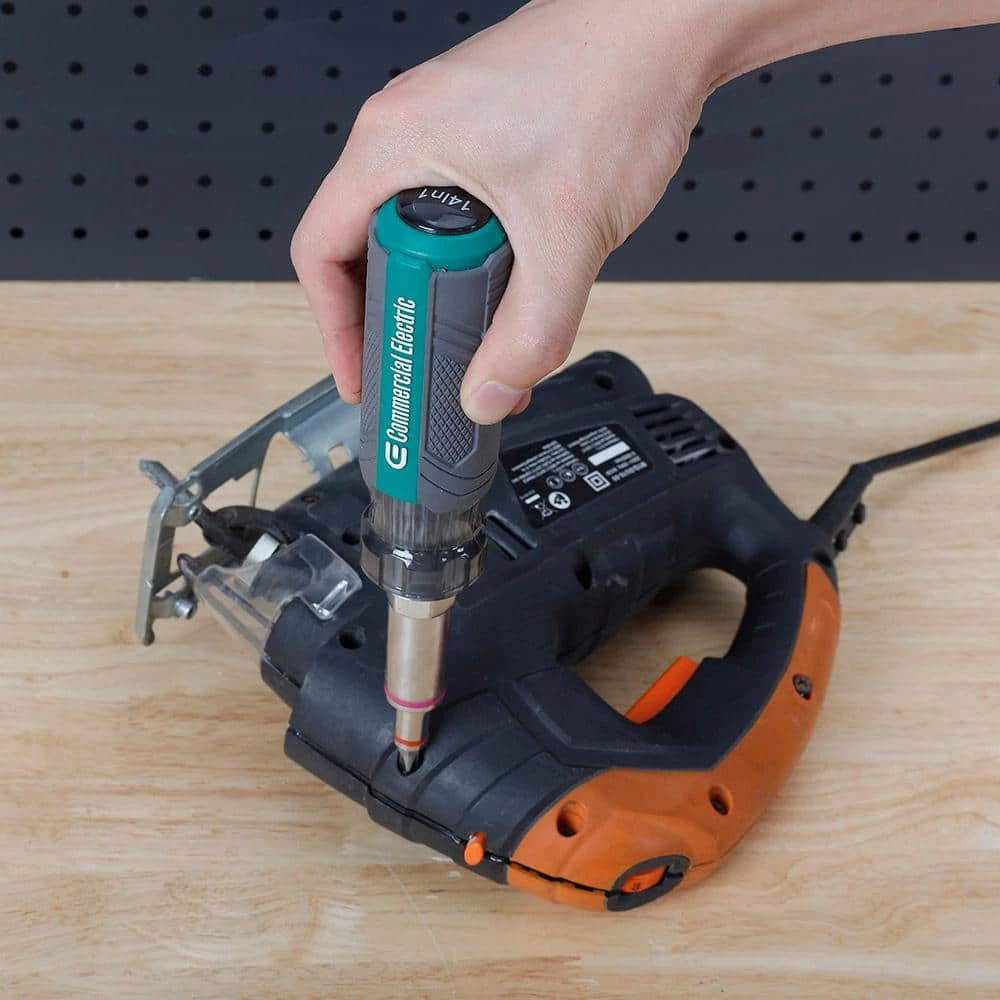 Multi-Bit Screwdriver and Nut Driver by Commercial Electric 10 Multi-Bit Screwdriver and Nut Driver by Commercial Electric - Image 8