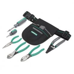 7-Piece Electrician's Tool Set with Pouch by Commercial Electric -Porter-Cable Sales Shop commercial electric electricians tool sets ce180608 1f 1000