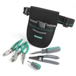 7-Piece Electrician's Tool Set with Pouch by Commercial Electric -Porter-Cable Sales Shop commercial electric electricians tool sets ce180608 4f 1000