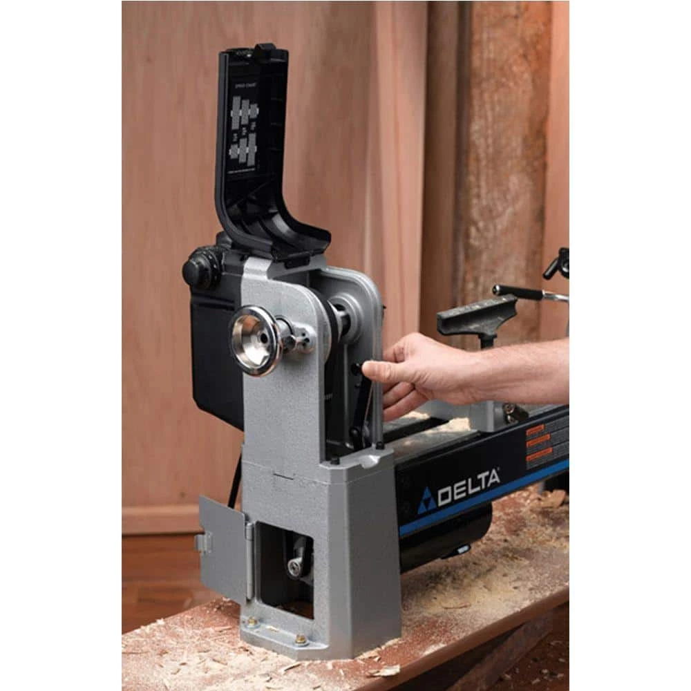 12-1/2 in. Mini- Wood Lathe with Variable Speed by Delta 16 12-1/2 in. Mini- Wood Lathe with Variable Speed by Delta - Image 14