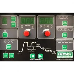 PowerMIG 253DPi IGBT Digital Inverter DC MIG/TIG/Stick Multi-Process Welder, HF/Lift TIG Start, 240-Volt by Everlast -Porter-Cable Sales Shop everlast multi process welders mts253dpi 1f 1000