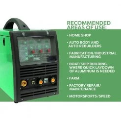 PowerMIG 253DPi IGBT Digital Inverter DC MIG/TIG/Stick Multi-Process Welder, HF/Lift TIG Start, 240-Volt by Everlast -Porter-Cable Sales Shop everlast multi process welders mts253dpi 44 1000