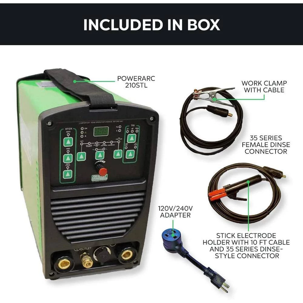 PowerARC DC Stick IGBT Welder SMAW/GTAW by Everlast 6 PowerARC DC Stick IGBT Welder SMAW/GTAW by Everlast - Image 4