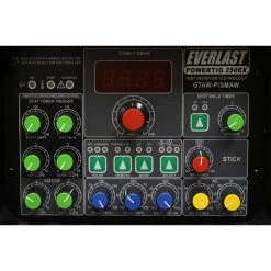 250 Amp PowerTIG 250EX IGBT Digital Inverter AC/DC Stick/TIG Welder with High Frequency and Lift TIG Start, 240V by Everlast -Porter-Cable Sales Shop everlast multi process welders powertig 250ex 1f 1000