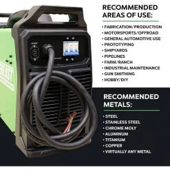 250 Amp PowerTIG 250EX IGBT Digital Inverter AC/DC Stick/TIG Welder with High Frequency and Lift TIG Start, 240V by Everlast -Porter-Cable Sales Shop everlast multi process welders powertig 250ex fa 1000