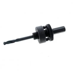 Bi-Metal Hole Saw Arbor, 7/16 In. Hex Shank, Fits Hole Saws 1 1/4 in. to 6.0 in. by iDEAL