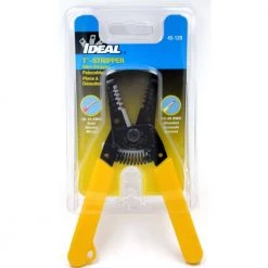 T-Stripper Wire Stripper and Cutter for 10 - 18 AWG Solid Wire by iDEAL -Porter-Cable Sales Shop ideal wire strippers 45 120 40 1000