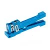 1/8 in. to 7/32 in. Coax/Fiber Ringer Stripper, Blue by iDEAL