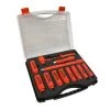 1000-Volt Insulated 1/2 in. Drive Deep Socket Set (11-Piece) by Jameson -Porter-Cable Sales Shop jameson electricians tool sets jt kt 00023 64 1000