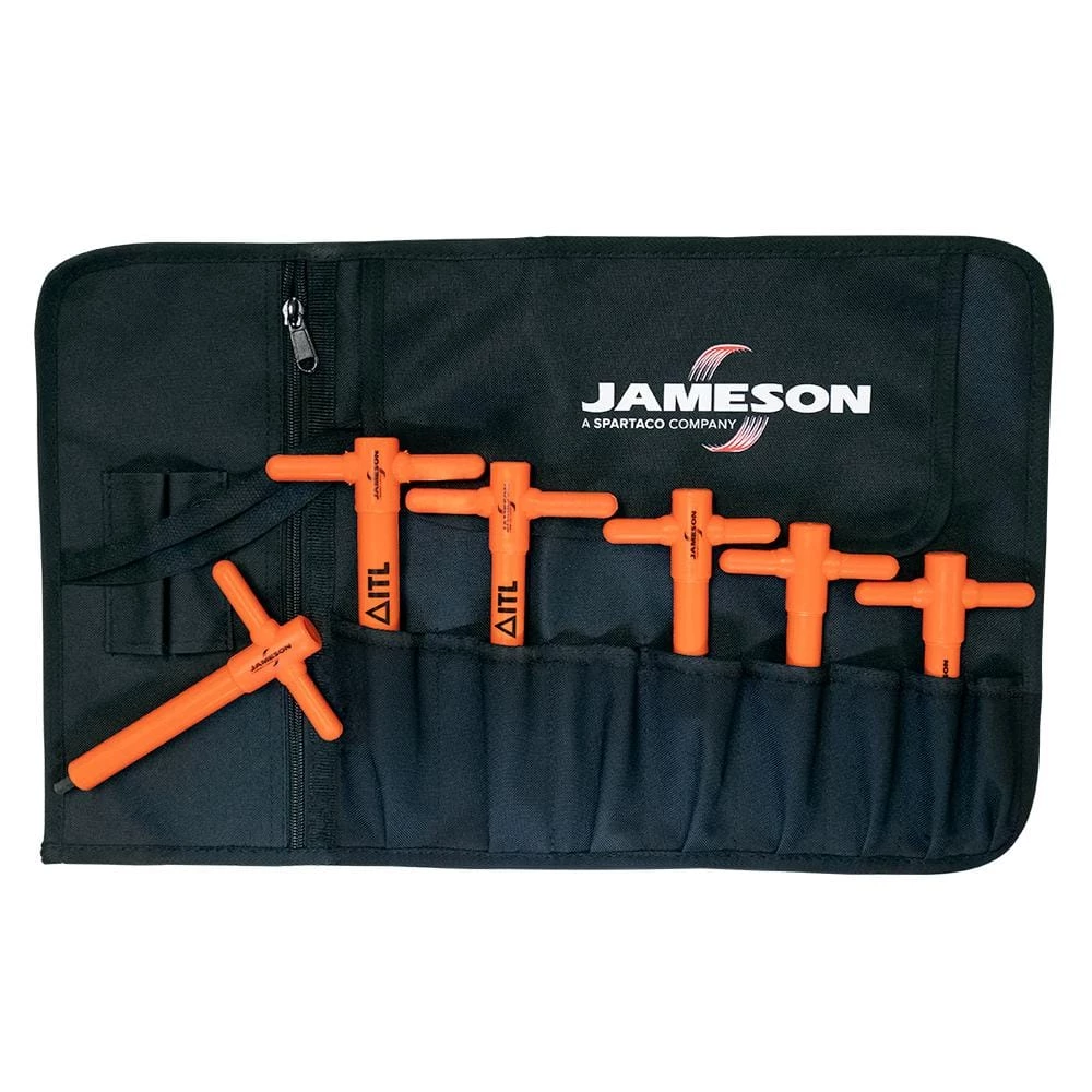 1000-Volt Insulated Metric T-Handle Hex Key Set (6-Piece) by Jameson 3 1000-Volt Insulated Metric T-Handle Hex Key Set (6-Piece) by Jameson