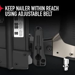 18-Gauge Pneumatic Brad Nailer Kit by Porter-Cable -Porter-Cable Sales Shop porter cable brad nailers bn200c 77 1000