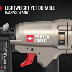 Pneumatic 18-Gauge Brad Nailer Kit and 18-Gauge Brad Nail Project Pack (900 per Box) by Porter-Cable 22 Pneumatic 18-Gauge Brad Nailer Kit and 18-Gauge Brad Nail Project Pack (900 per Box) by Porter-Cable -Porter-Cable Sales Shop porter cable brad nailers bn200cbn18pp 66 1000