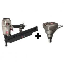 Pneumatic 21-Degree 3-1/2 in. Full Round Framing Nailer and Mini Impact Palm Nailer by Porter-Cable