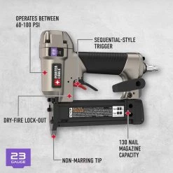 23-Gauge 1-3/8 in. Pin Nailer by Porter-Cable -Porter-Cable Sales Shop porter cable pin nailers pin138 40 1000