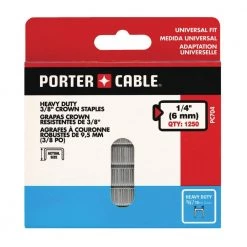 3/8 in. x 1/4 in. Glue Collated Crown Staple by Porter-Cable