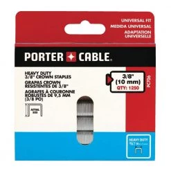3/8 in. x 3/8 in. Glue Collated Crown Staple by Porter-Cable